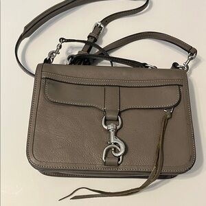 Rebecca Minkoff Gray Leather Crossbody Bag